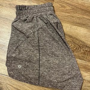 LULULEMON TRACK SHORTS! size 6
